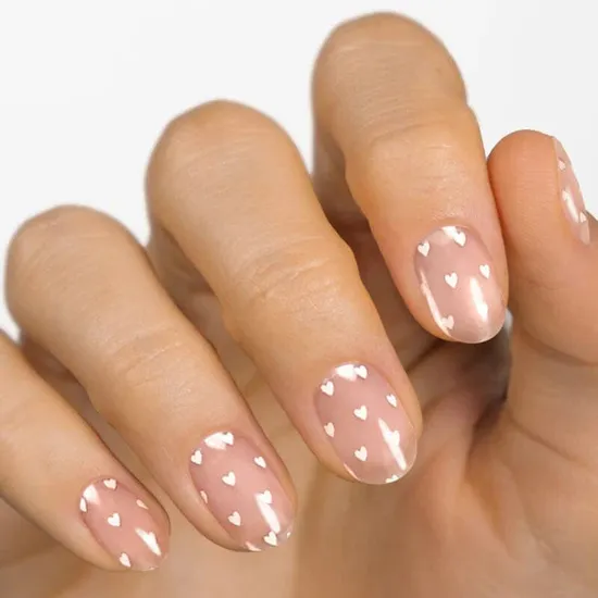 Moyou London Gel Nail Strip Heart To Get