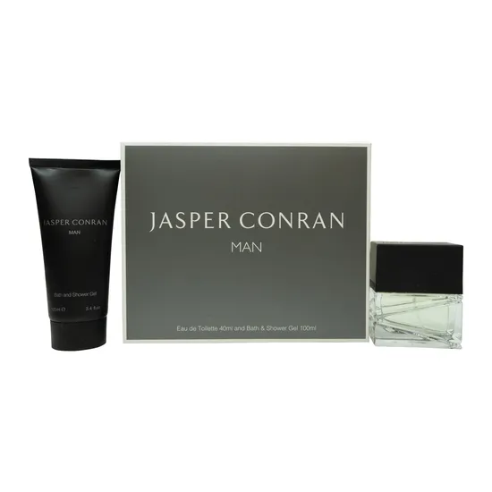 Jasper Conran Man Gift Set 40ml Eau De Toilette + 100ml Shower Gel