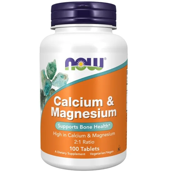 NOW Foods Calcium & Magnesium Tablets
