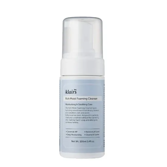 Dear Klairs Rich Moist Foaming Cleanser