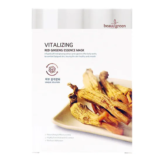 Beauugreen Premium Essence Mask Red Ginseng Essence Mask