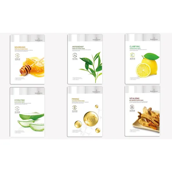 Beauugreen Premium Essence Mask Lemon Essence Mask
