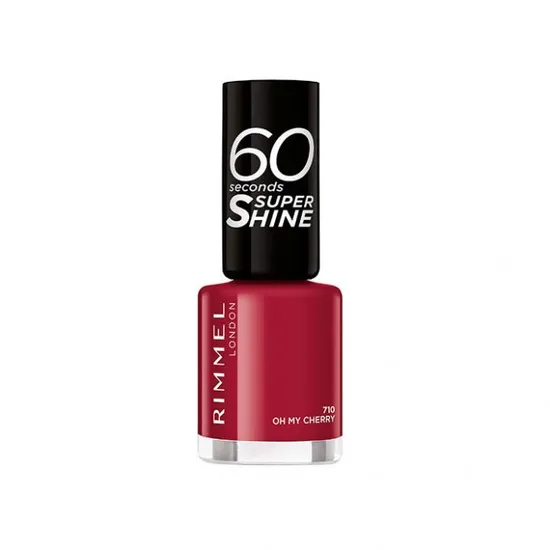 Rimmel 60 Seconds Super Shine Nail Polish Oh My Cherry
