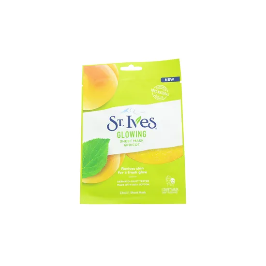 St. Ives Glowing Apricot Sheet Mask