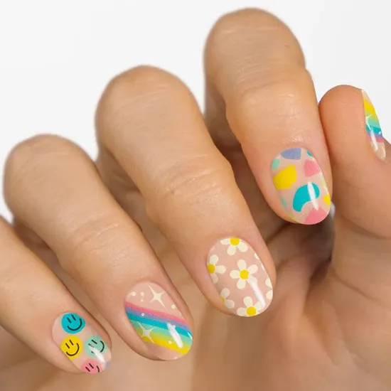 Moyou London Gel Nail Strip Universenails18 01