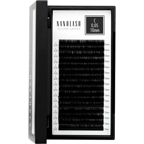 Nanolash Volume Lashes 0.05 C, 10Mm