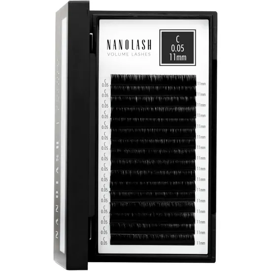 Nanolash Volume Lashes 0.05 C, 11Mm