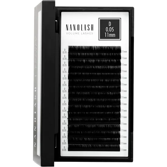 Nanolash Volume Lashes 0.05 D, 11Mm