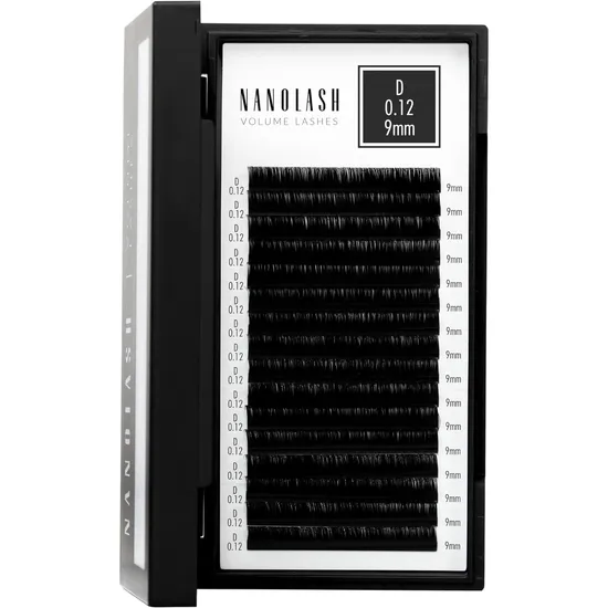Nanolash Volume Lashes 0.12 D, 9Mm