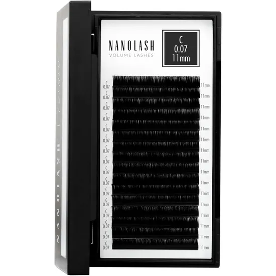 Nanolash Volume Lashes 0.07 C, 11Mm