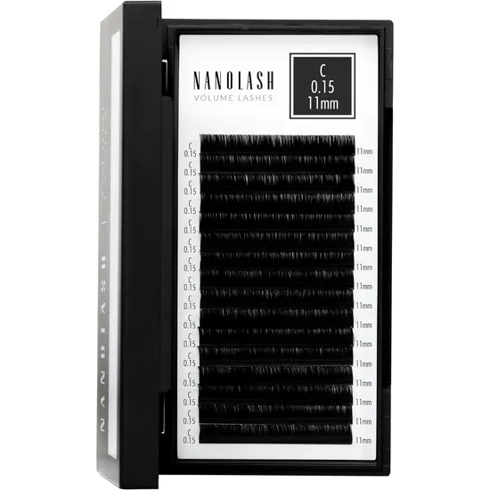Nanolash Volume Lashes 0.15 C, 11Mm