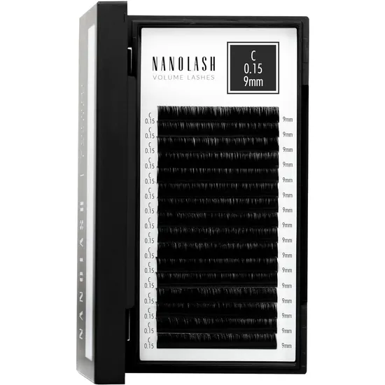 Nanolash Volume Lashes 0.15 C 9Mm