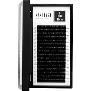 Nanolash Volume Lashes 0.07 D, 10Mm