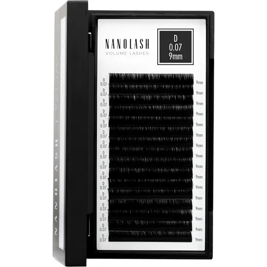 Nanolash Volume Lashes 0.07 D, 9Mm