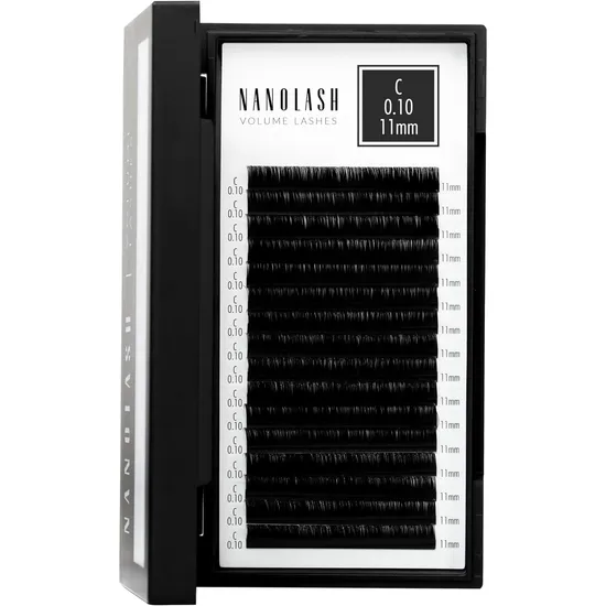 Nanolash Volume Lashes 0.10 C, 11Mm