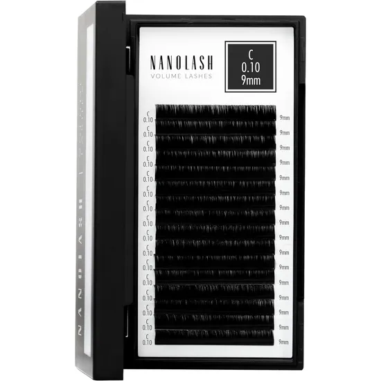 Nanolash Volume Lashes 0.10 C, 9Mm