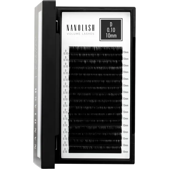 Nanolash Volume Lashes 0.10 D, 10Mm