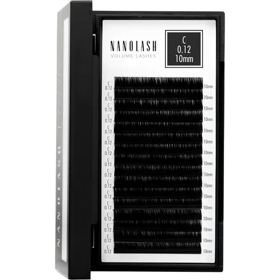 Nanolash Volume Lashes 0.12 C, 10Mm