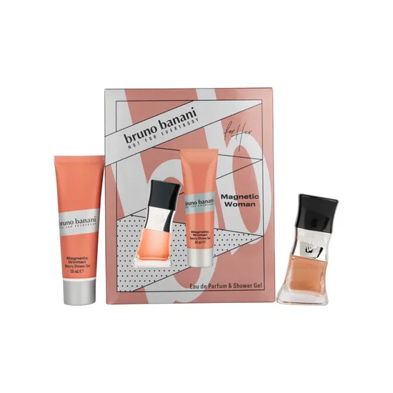 Bruno Banani Magnetic Woman Gift Set 30ml Eau De Parfum + 50ml Shower Gel
