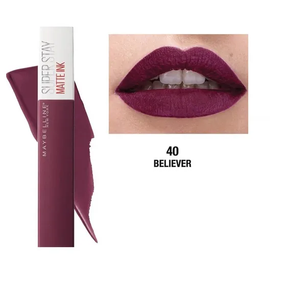 Maybelline Superstay 24 Matte Ink Lipstick 40 Believer
