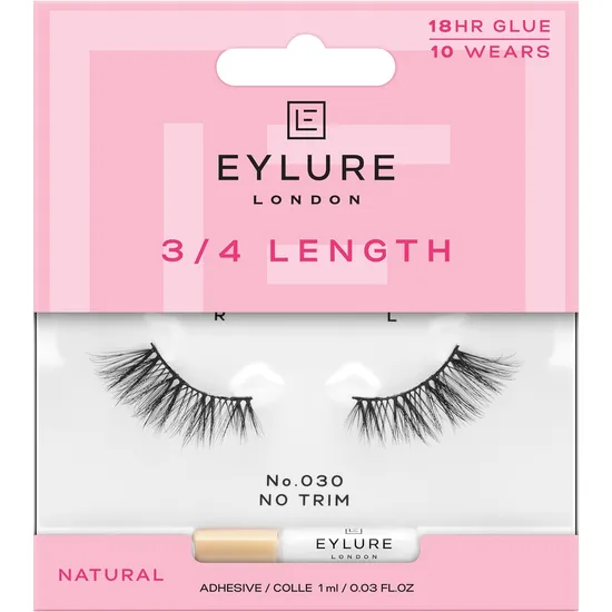 Eylure No. 030 3/4 Length False Lashes