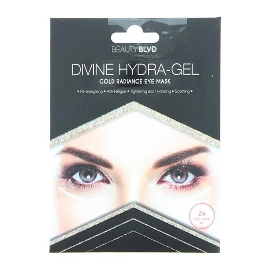 Beauty Blvd Divine Hydra-Gel Gold Radiance Eye Mask