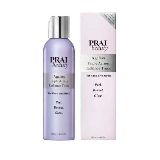 PRAI Ageless Triple Action Radiance Tonic For Face & Neck