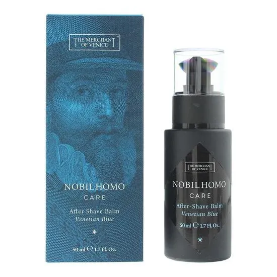The Merchant of Venice Nobil Homo Care Venetian Blue Aftershave Balm