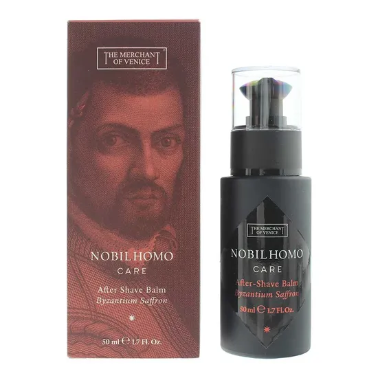 The Merchant of Venice Nobil Homo Care Byzantium Saffron Aftershave Balm