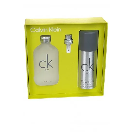 Calvin Klein CK One Eau De Toilette 100ml + Deodorant Spray 150ml Gift Set