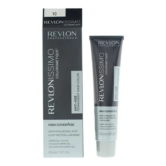 Revlon Revlonissimo Coloursmetique Permanent Creme Gel Colour 10 Lightest Blonde