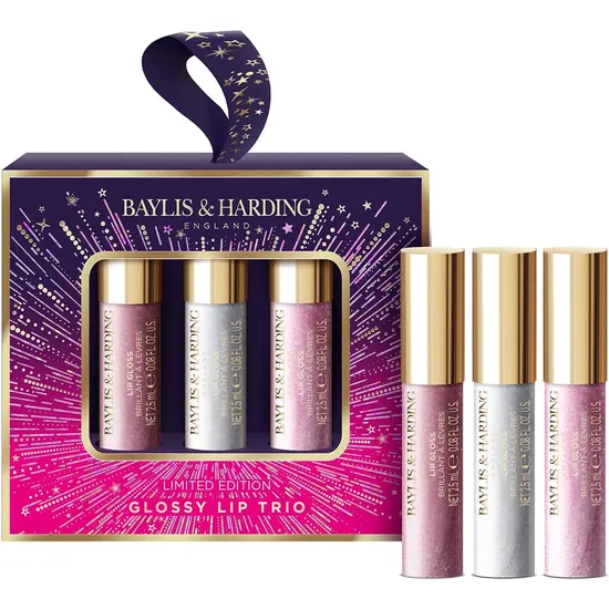 Baylis & Harding Moonlight Fig Glossy Lip Trio