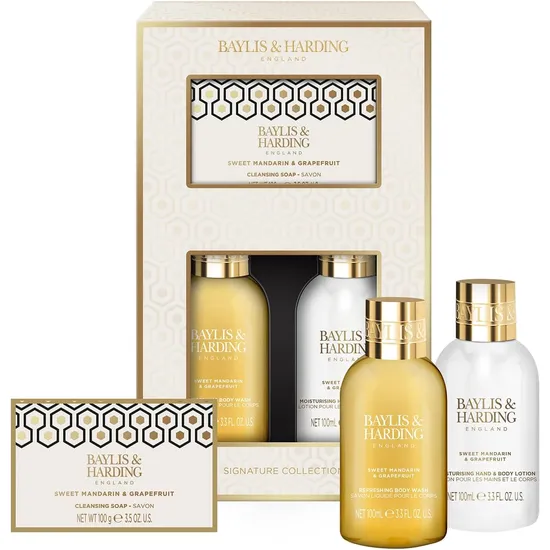 Baylis & Harding Mandarin & Grapefruit Mini Shower Set