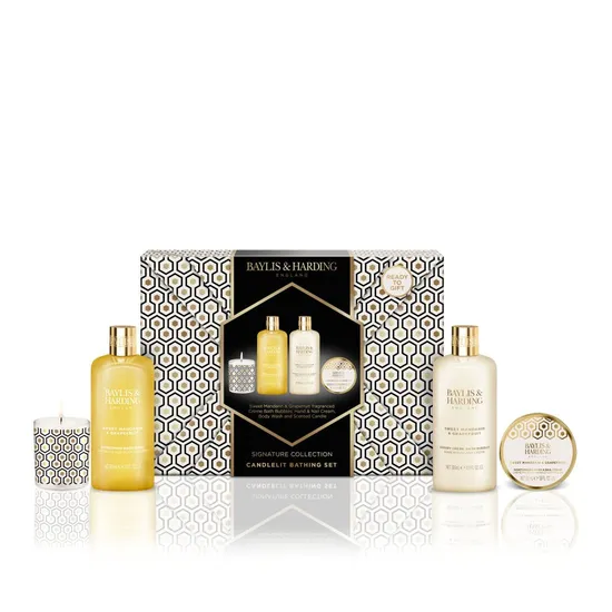 Baylis & Harding Mandarin & Grapefruit Candle Gift Set