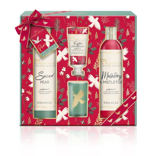 Baylis & Harding Winter Wonderland Candle Bathing Set