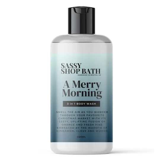 Sassy Shop Wax Sassy Shop Bath 3 In 1 Wash A Merry Morning