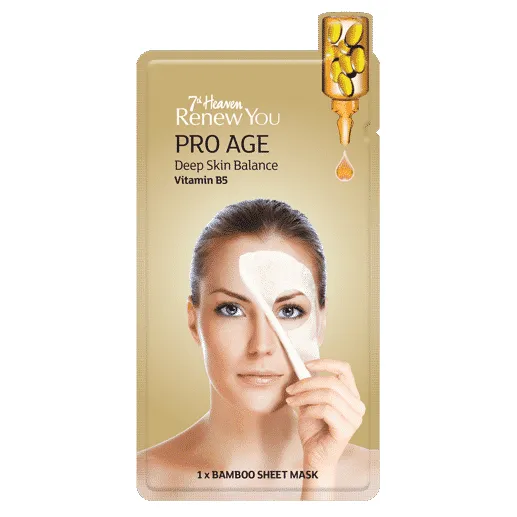 Montagne Jeunesse Renew You Pro Age Bamboo Sheet Mask
