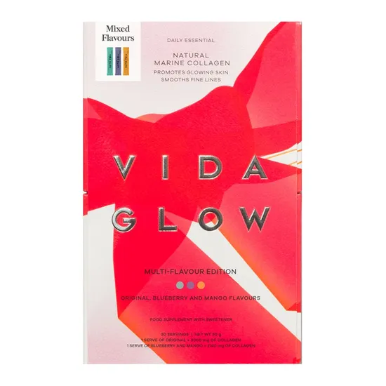 Vida Glow Natural Marine Collagen Multi-Flavour Edition