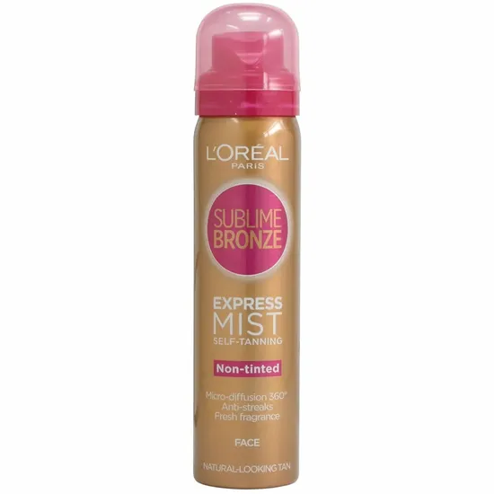 L'Oreal Paris Sublime Bronze Express Mist Self Tanning For Face