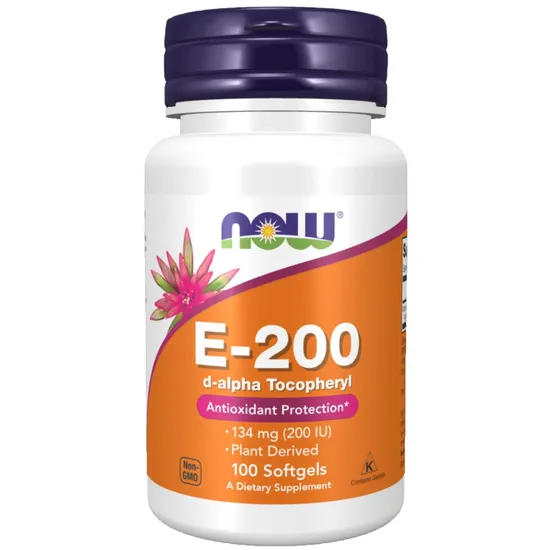NOW Foods Vitamin E-200 Natural Softgels