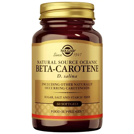 Solgar Natural Source Oceanic Beta-Carotene 7mg Softgels