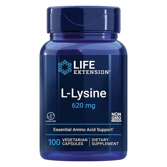 Life Extension L-Lysine 620mg Vegicaps