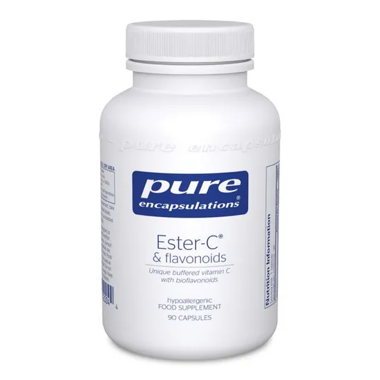 Pure Encapsulations Essential-C & Flavonoids Capsules