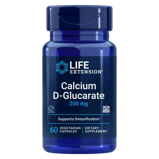 Life Extension Calcium D-Glucarate 200mg Vegicaps