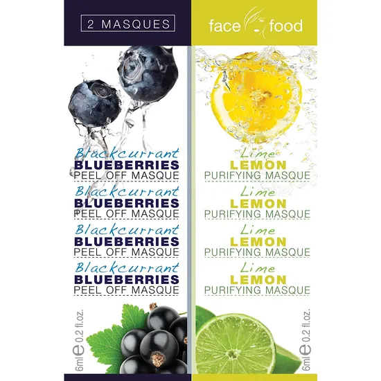 Montagne Jeunesse Face Food Blackberry & Blueberries Peel Off Mask