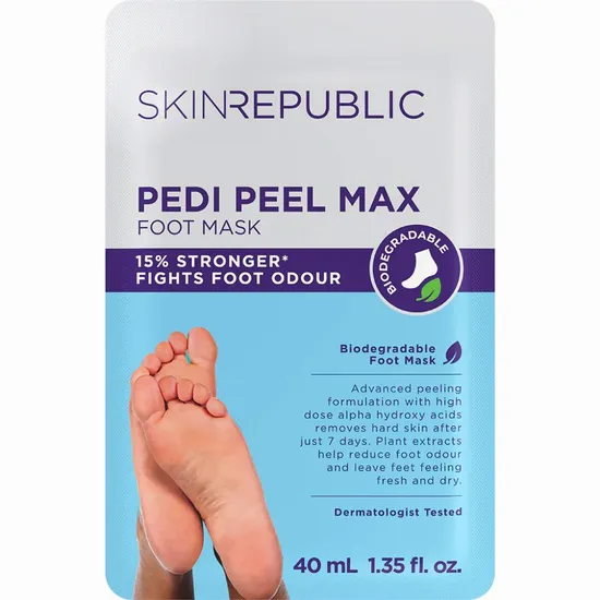 Skin Republic Foot Pedi Peel Max Mask