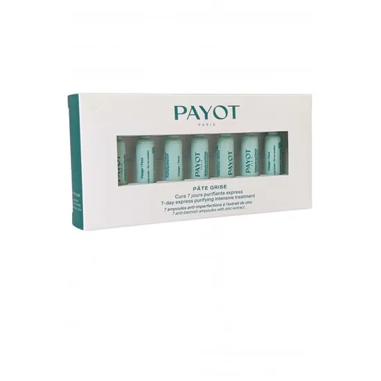 Payot Paris Pate Grise Anti Blemish Purifying Ampoules With Zinc Extract