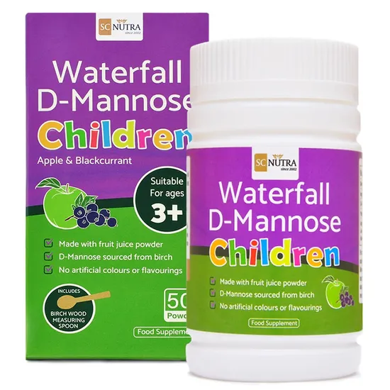 SC Nutra Waterfall D-Mannose Children Apple & Blackcurrant Powder