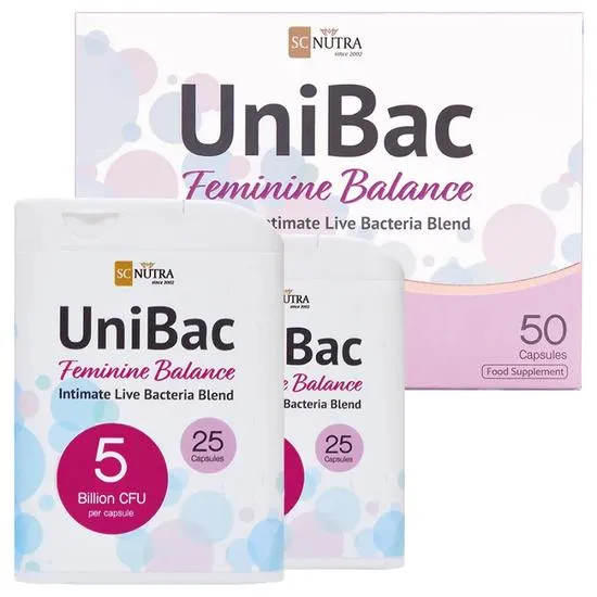 SC Nutra UniBac Feminine Balance Capsules