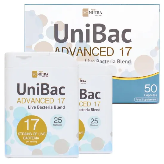 SC Nutra UniBac Advanced 17 Probiotic Blend